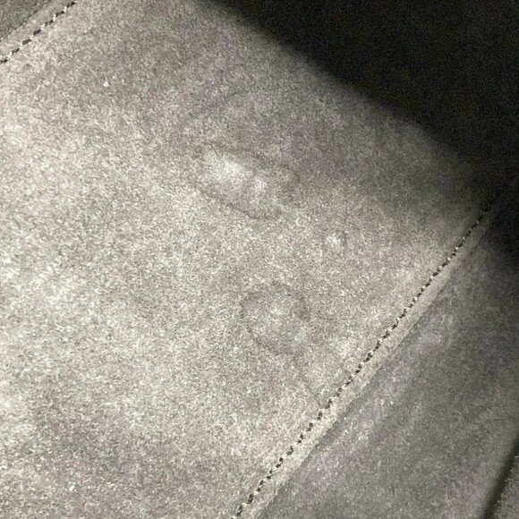 SAINT LAURENT PARIS Baby Duffle 400422 Gray Leather Handbag - Picture 14 of 15